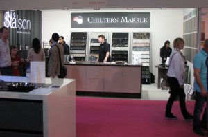 Chiltern Marble hosted the Italian Porphyry Company on their stand together with Stalson - 100% stainless steel faucets.